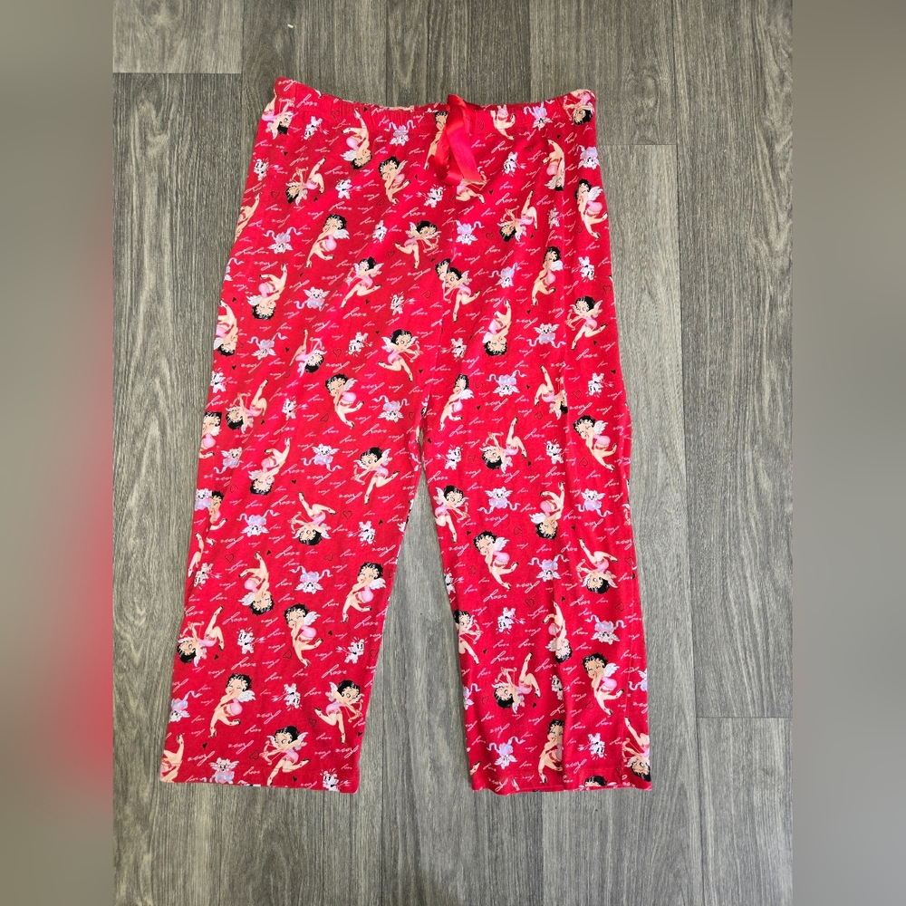 Betty Boop Red Pajama Pants
